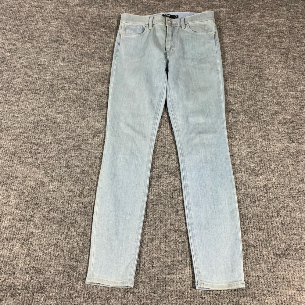 Hudson Jeans Womens 27 28x28 Blue Denim Barbara High Waist‎ Skinny Ankle Stretch